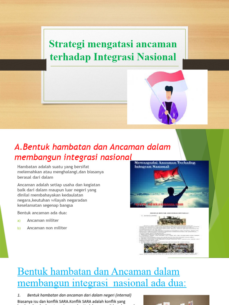 BAB 5 KLAS XI Strategi Mengatasi Ancaman Terhadap Integrasi Nasional RD