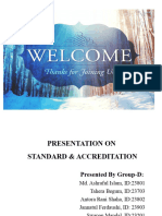 Standard & Accrediation