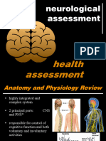 Health Assessment: Neuro 