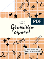 Apuntes de Gramática Del Español de La Licenciatura en Traducción
