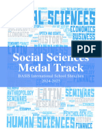 Social Sciences Medal Track Pamphlet 2024-25