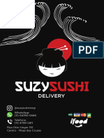 Cardápio Suzy Sushi 2024