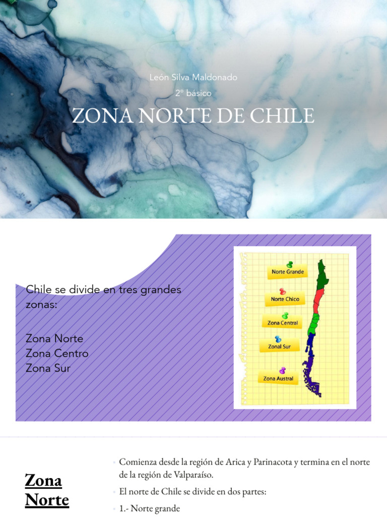 Características del Norte de Chile para Niños | PDF