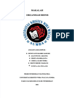 PDF Makalah Organisasi Bisnis Compress