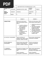 7 Es Lesson Plan Multigrade