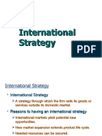 International Strategy