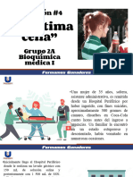 Discusión #4 "La Última Cena" - Grupo 2A-Bioquímica Médica I