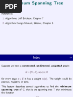 Minimum Spanning Tree