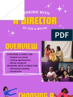 Working With A Director