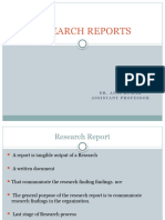 Research Reports Ak