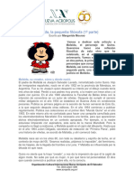 Mafalda, La Pequeña Filosofa (1ra. Parte)