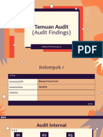 Temuan Audit (Audit Findings)