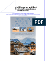 Textbook Ebook Residential Microgrids and Rural Electrifications Sanjeevikumar Padmanaban All Chapter PDF