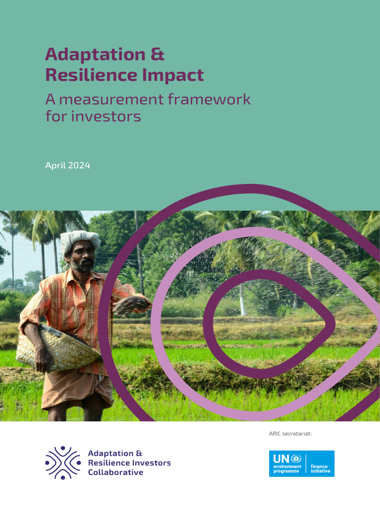 Adaptation and Resilience Impact | PDF | Climate Resilience | Risk