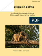 Revista Ecología en Bolivia 59(1) (Abril 2024)