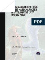 Characterization of The Main Characters in Raya and The Last Dragon Movie