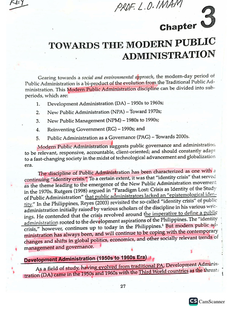 Towards The Modern PA Chapter 3 | PDF
