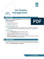 Total Quality Management (Without Solution)