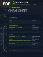 File Inclusion Module Cheat Sheet