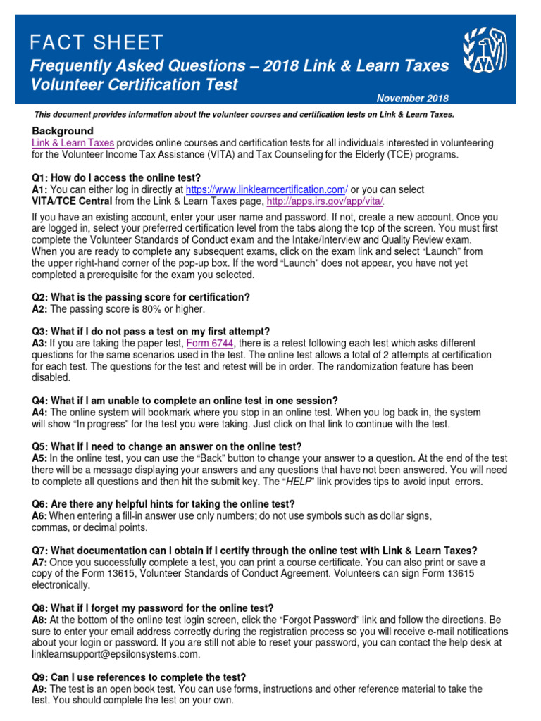 Fact Sheet LLT Online Courses and Certification Tests | PDF | Password