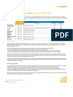 Tarifs Clef Verte 2024