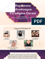 Bagaimana Membangun Paradigma Qurani KLP II