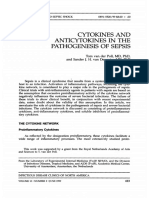 Cytokines .And Anticytokines in The Pathogenesis of Sepsis