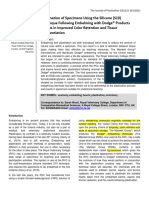 Plastination of Specimens Using The Silicone (