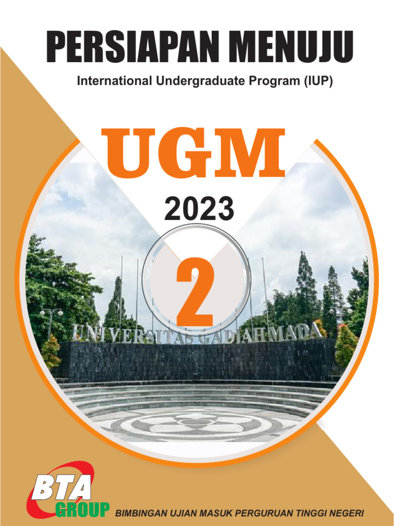 IUP UGM 2023 Entrance Exam Preparation | PDF | Mathematics ...