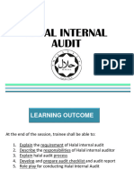 Chapter 5 Internal Halal Audit