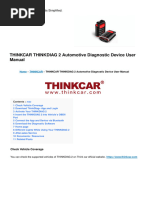 Thinkdiag 2 Automotive Diagnostic Device Manual