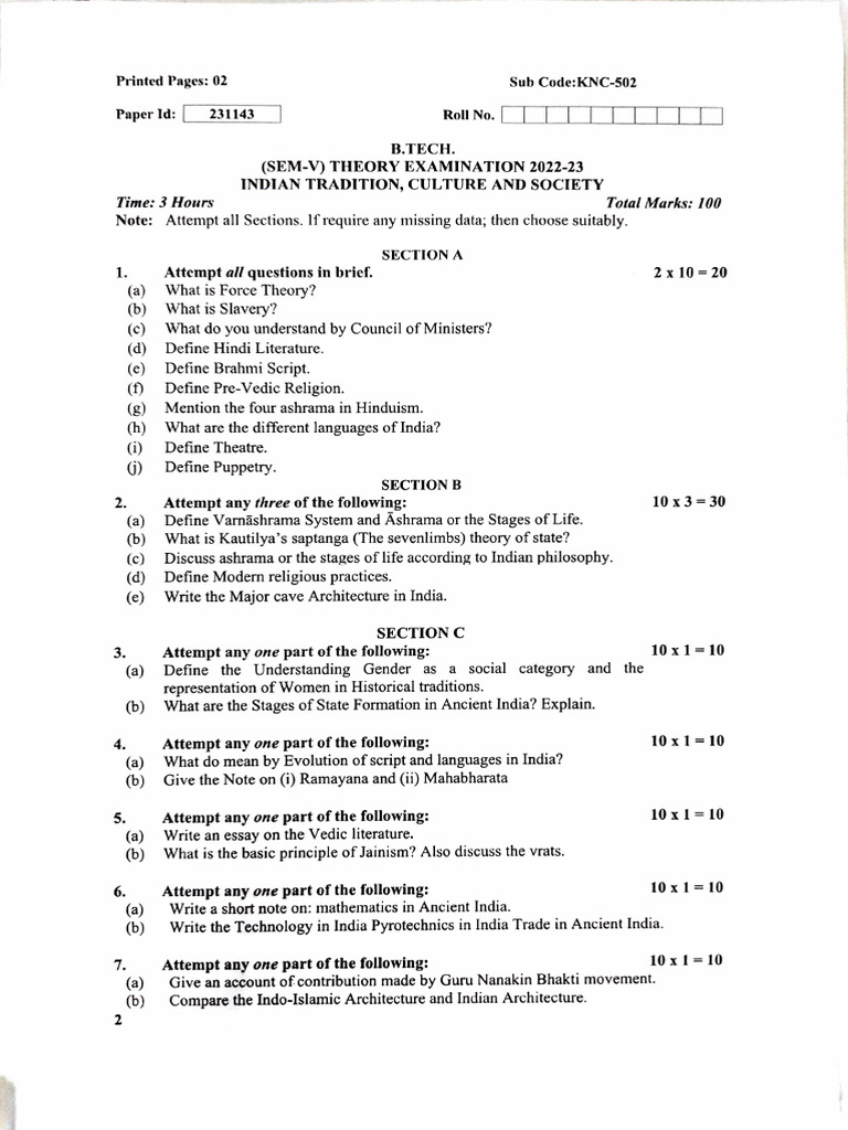 ITCS | PDF | Indian Religions