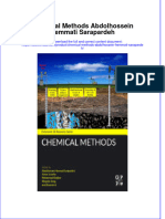 Textbook Ebook Chemical Methods Abdolhossein Hemmati Sarapardeh All Chapter PDF