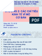 Chuong 2 Các Chỉ Tiêu Kinh Tế Vĩ Mô Cơ Bản