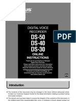 Olympus Digital Voice Recorder Ds-30