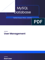 Pert 14 - User Management Dan Backup Database