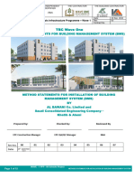 22-WAVE ONE - Method Statement For Building Management System - Rev 00