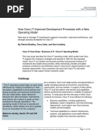 Cisco IT Case Study IT Operating Model