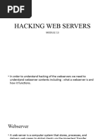 Hacking Web Servers - 13