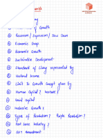 Economic Important Key Terms