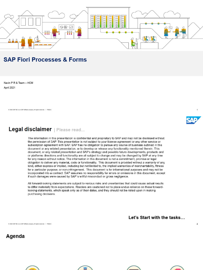 HCM Processes & Forms in SAP Fiori | PDF | Human Resource Management ...