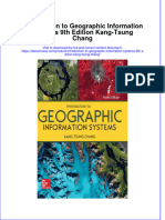 Textbook Ebook Introduction To Geographic Information Systems 9Th Edition Kang Tsung Chang All Chapter PDF