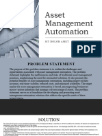 Asset Management Automation