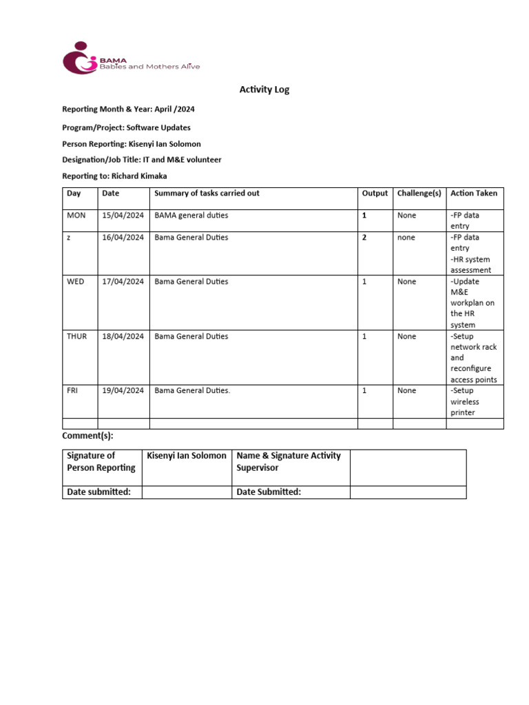 activity-log-pdf-computing-computer-science