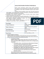 Format Hasil Analisis Penilaian 2