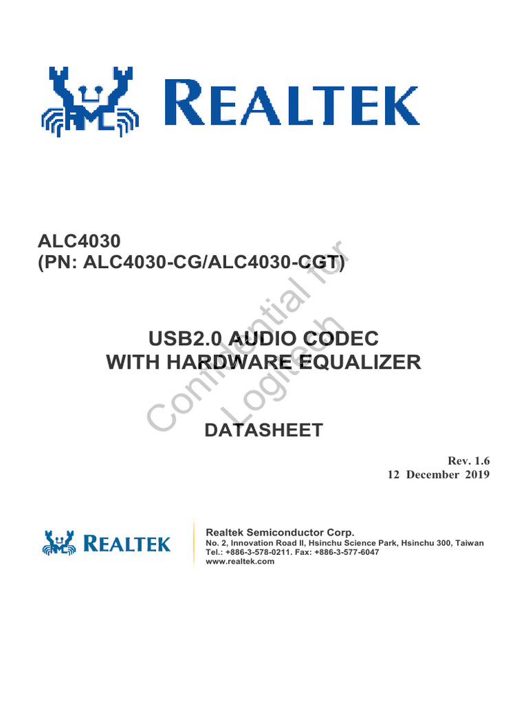 Alc 4030 | PDF | Amplifier | Microcontroller
