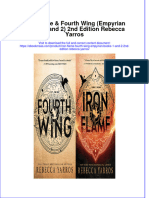 Textbook Ebook Iron Flame Fourth Wing Empyrian Books 1 and 2 2Nd Edition Rebecca Yarros All Chapter PDF