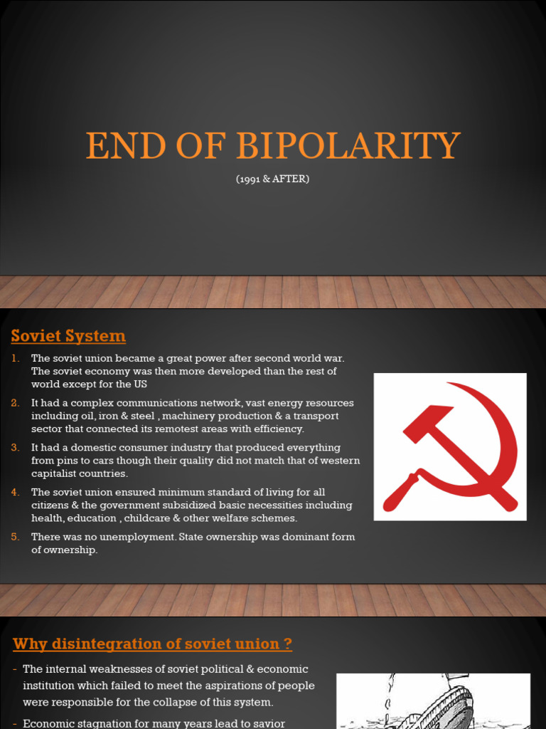 KW End of Bipolarity | PDF | Soviet Union | World Politics