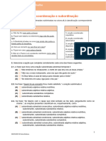 Oexp12 Ficha Gramatica Coordenacao Subordinacao