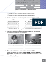 Avaliação Intercalar de Estudo Do Meio - 1.º Semestre 3º Ano